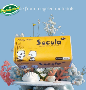 Khăn Giấy Rút để bàn socola