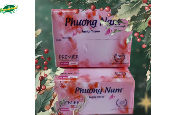 Khăn Giấy rút bỏ túi cao cấp màu hồng